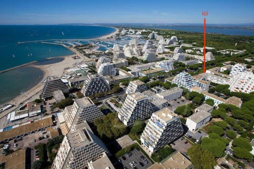 Апартаменты ! Le Beaulieu ! Clim, Terrasse, Central, Plage Ла-Гранд-Мот Экстерьер фото